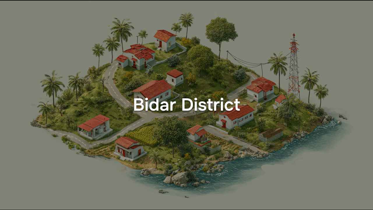 Village Amenities for Bidar District of Karnataka, 2011